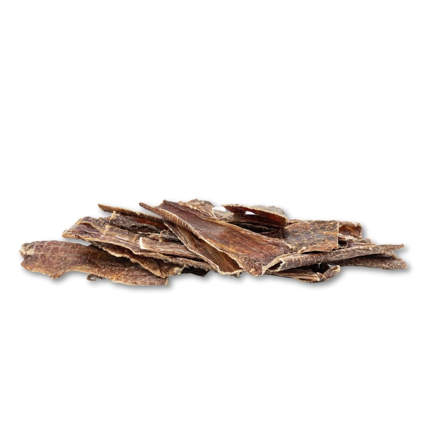 All-Natural Beef Gullet Flats Dog Treats – Nutritious Beef Strips – 6 Inches (12-Pack)